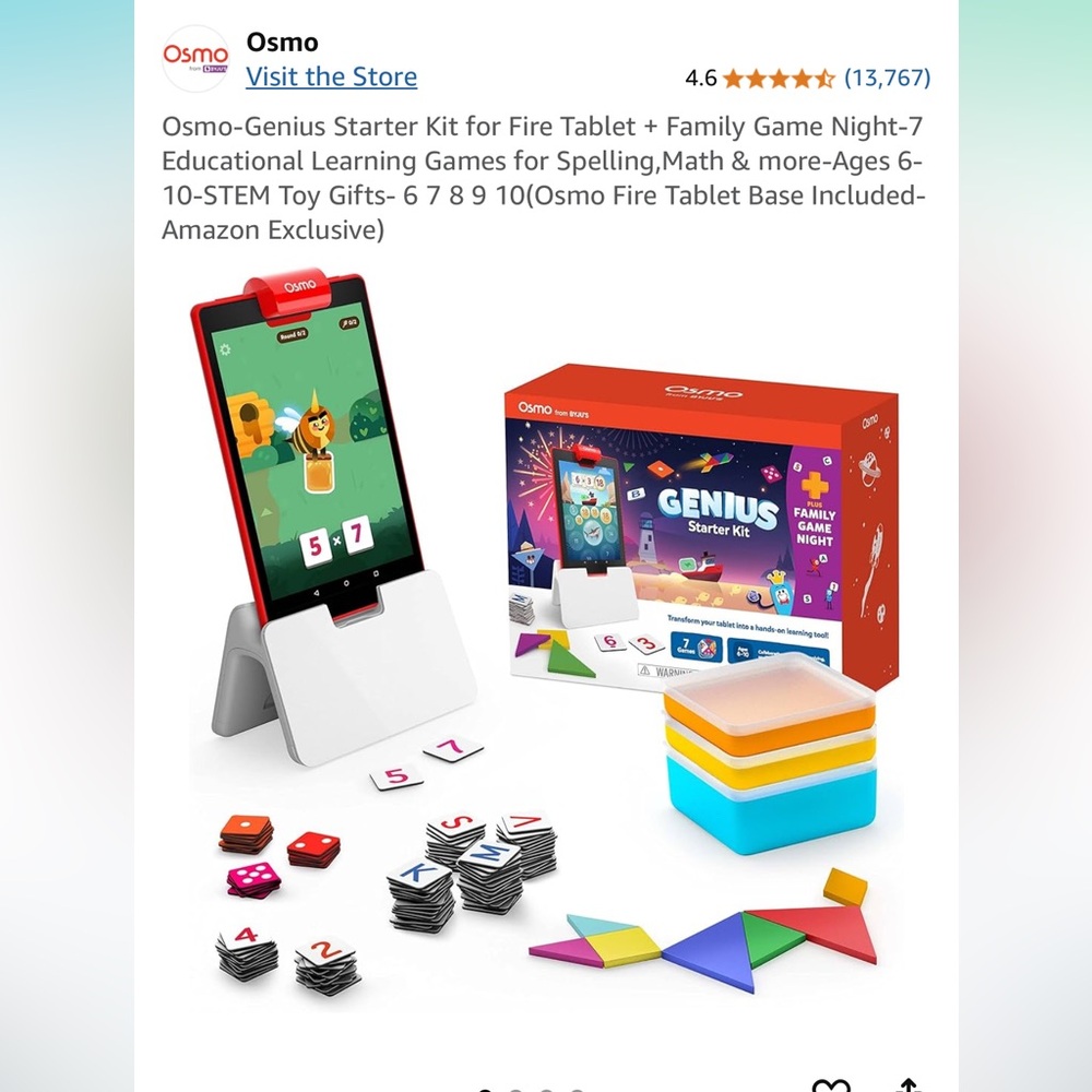 OSMO genius starter kit with Interactive Accessories